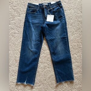 Lovervet Women's Mid Rise Ankle Jeans